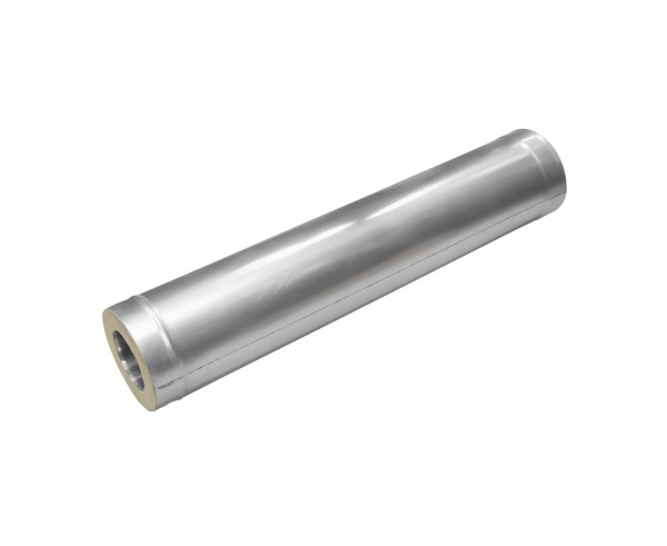 Труба сэндвич D115/180 (250 мм) с лючком ревизии (430/0,8) нерж. Дымотек