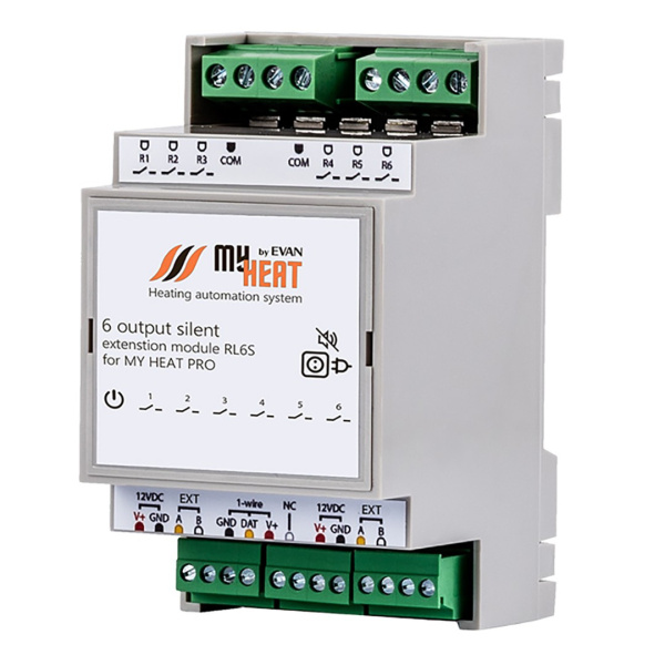 Блок расширения симисторный MyHeat RL6S