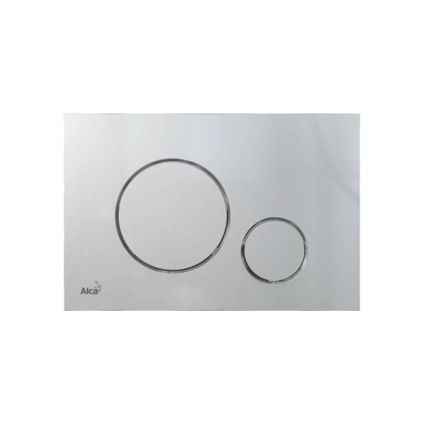 Кнопка смыва M672, пластик, матовый хром