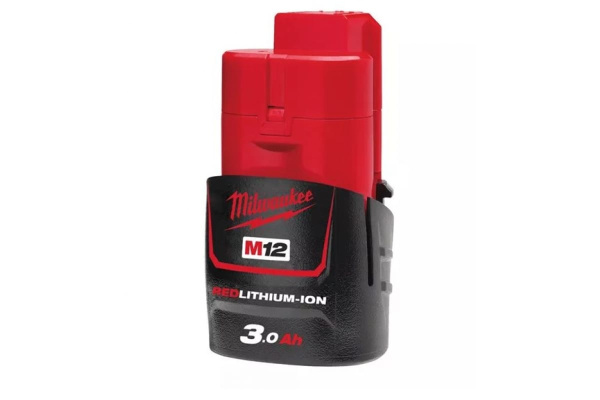 Аккумулятор M12 B3, Li-Ion (3 Ач, 12 В) Milwaukee