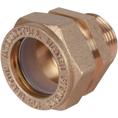 Муфта НР 20х3/4" для газа латунь Stahlmann