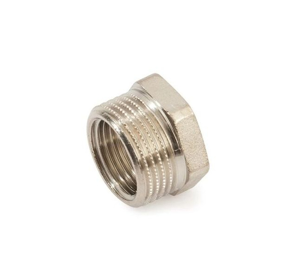 Футорка 2"х1 1/4" НВ (никел.) GENERAL FITTINGS
