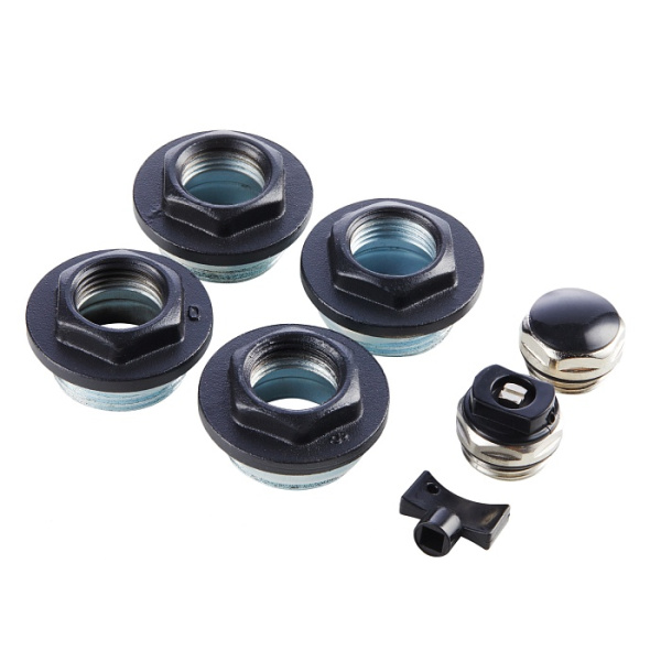 Набор присоединительный Royal Thermo 1/2" black