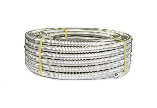 Труба гофр. 20 отожж. в оболочке желтая (бухта 30 м) Stahlmann МЕТРАЖОМ