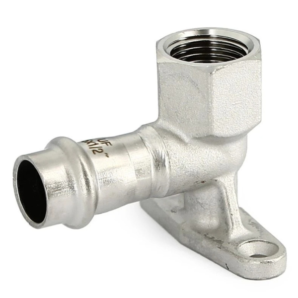 Водорозетка пресс 18х1/2" (нерж. сталь) UNI-FITT