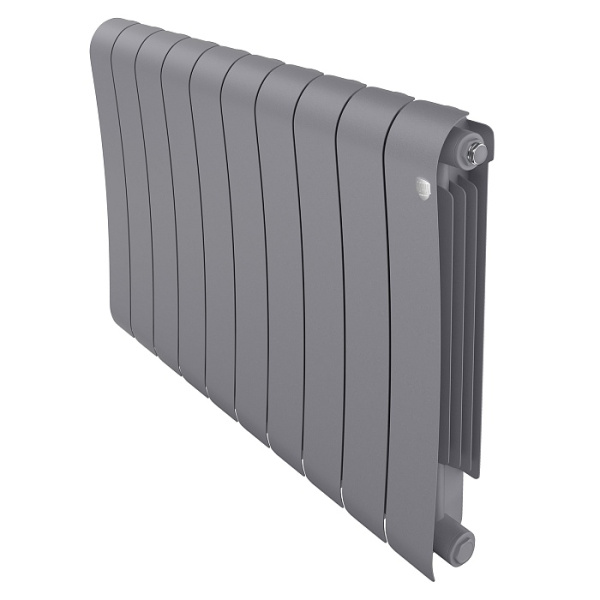 Радиатор биметаллический Royal Thermo Infinity 300 [12 секций] Silver Satin