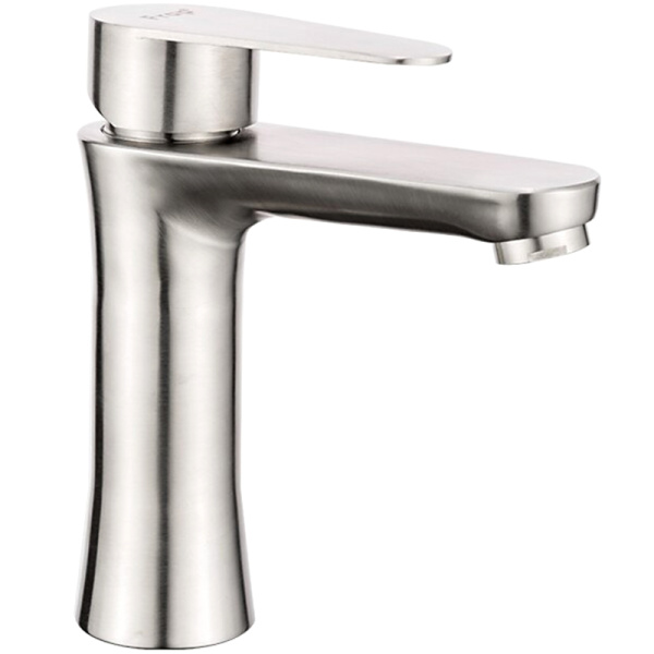 Смеситель для раковины H48 (средний, 109 мм, сатин) FRAP