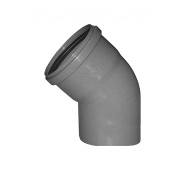 Отвод 110x45°