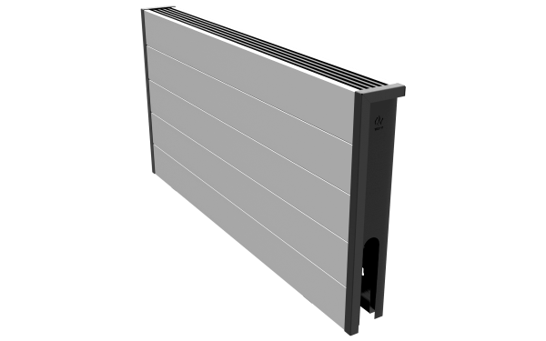 Конвектор настенный ВИТРОН 500.100.800  б/вентилятора  цвет-синий/серый