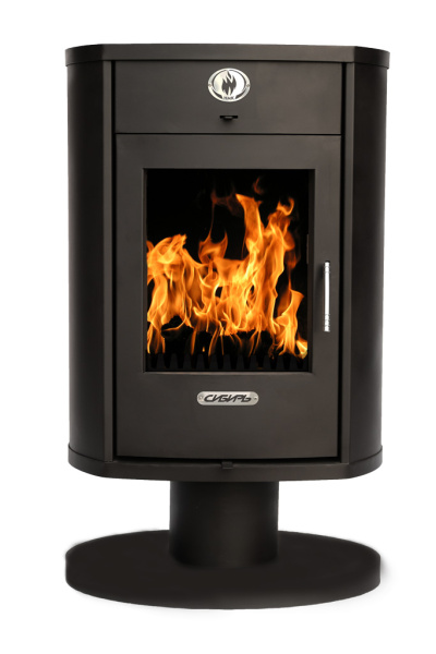 Печь-камин "СИБИРЬ" 10 (стальная)