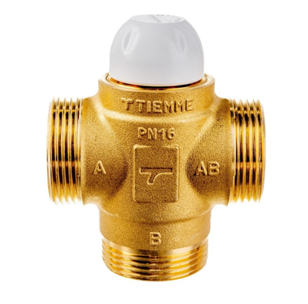 Клапан 3-х ходовой, термостатический, разделительный 1 1/4" (6,1 Kvs) UNI-FITT