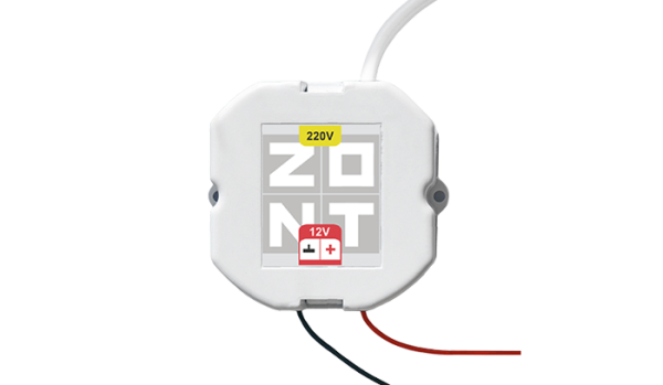 Блок питания в подрозетник ZONT 12V/220
