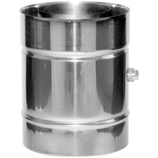 Труба сэндвич D180/240 для измерений и отвода конденсата (250 мм) (430/0,8) нерж. Дымотек 