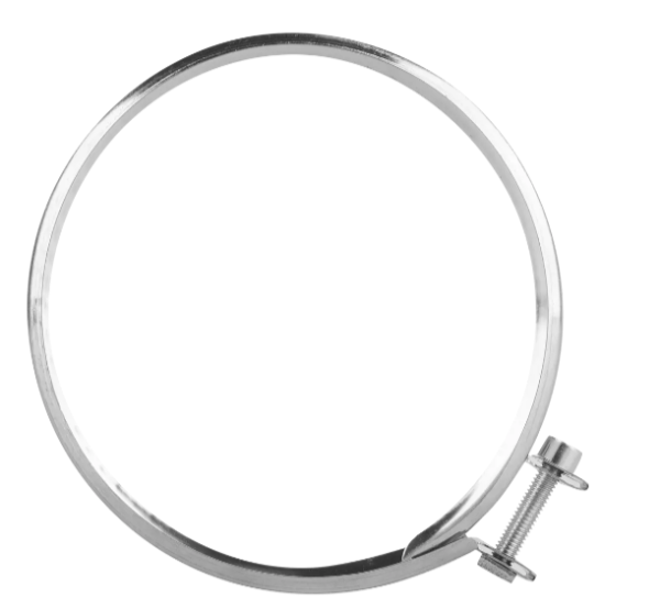 Хомут обжимной D115 мм (430/0,5) нерж. Дымотек