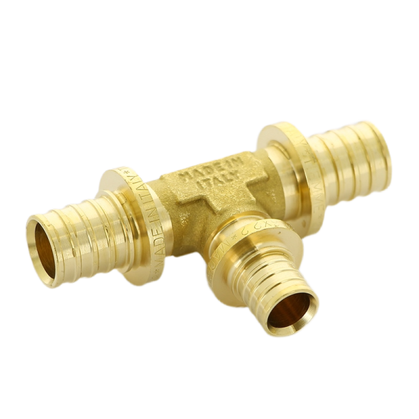 Тройник 20x16x20 (латунь) UNI-FITT