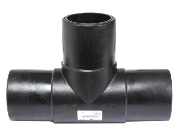 Тройник 090 мм удлиненный литой PE100 SDR 17