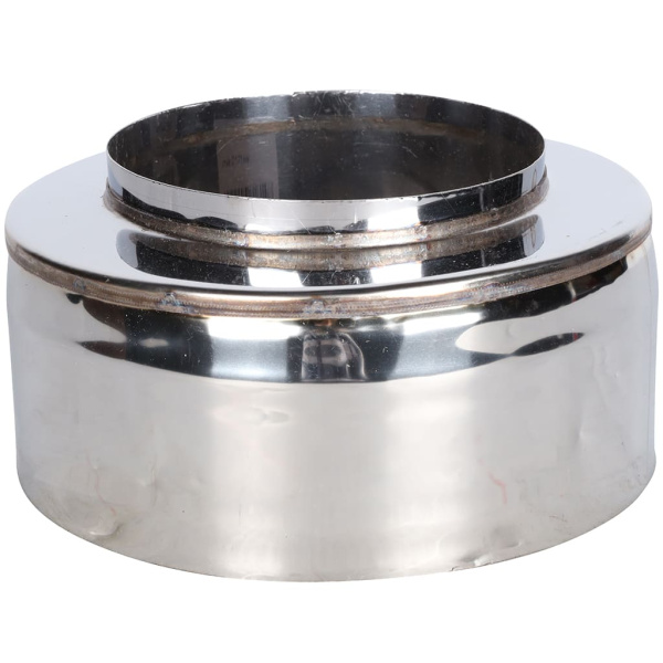 Устье D130/195 мм (430/0,8) нерж. Дымотек