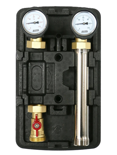 Насосная группа DN25 (без насоса, в теплоизоляции) ZOTA