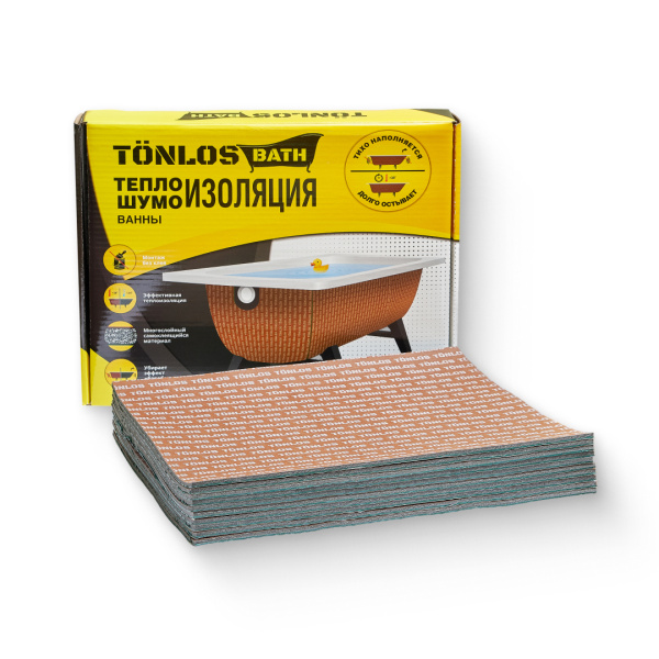 Комплект шумоизоляции для ванны, TОNLOS BATH