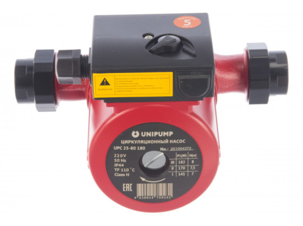 Насос циркул. UNIPUMP UPC 25-80 L=180