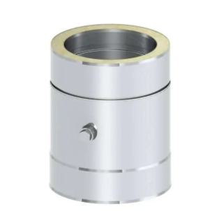 Труба сэндвич D200/260 (250 мм) (для измерений и отвода конденсата) (304/444) Jeremias