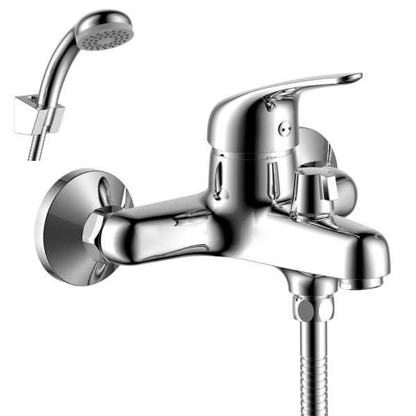 Смеситель для ванны кор. излив одноручный Rossinka