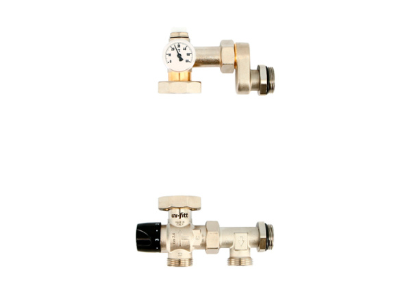 Насосно-смесительный узел 1" SOLOMIX X (со смесителем, без насоса) UNI-FITT