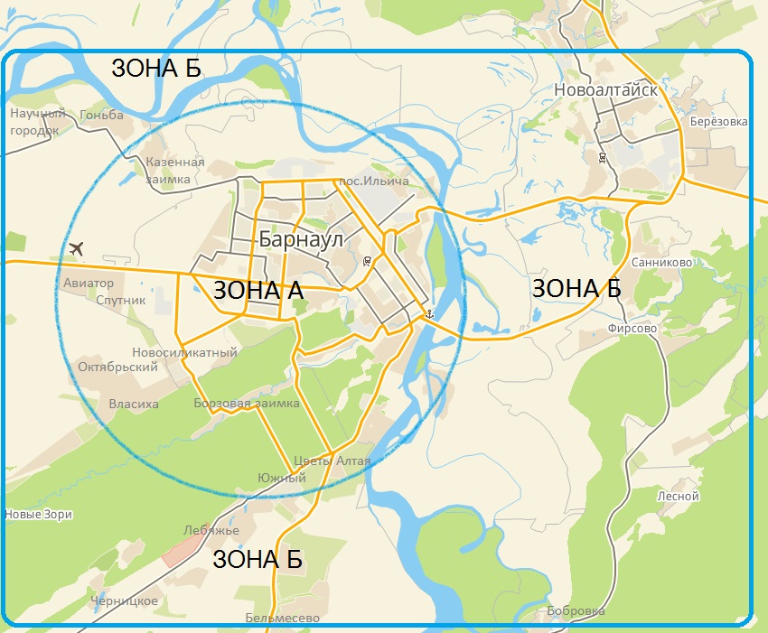 Транспортная зона б. Районы Барнаула. Районы Барнаула на карте. Зона б. Карта Барнаула по районам.