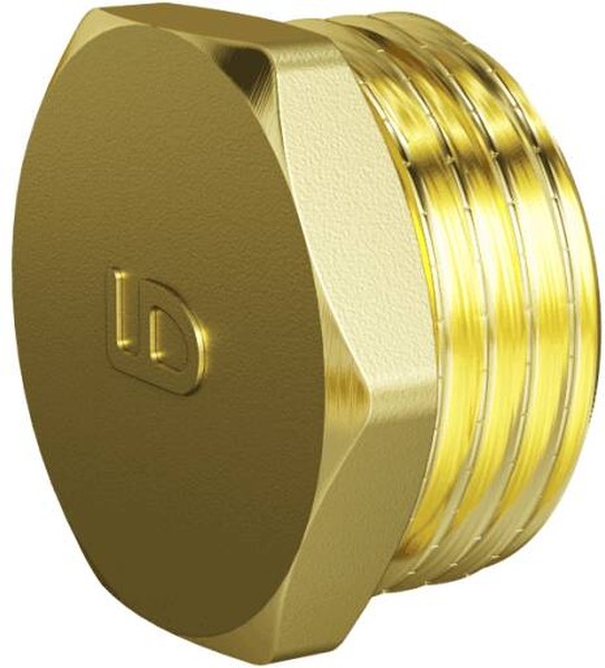Заглушка НР 1/2" (латунь) LD