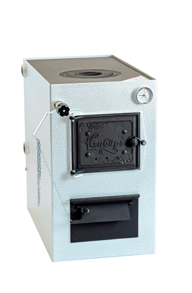 Котел твердотопливный СИБИРЬ КВО 10 кВт (универсальный) НМК