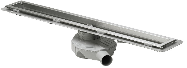 Трап Viega Visign для отвода воды 900*113 из нерж. стали, мат. рамка, без решетки