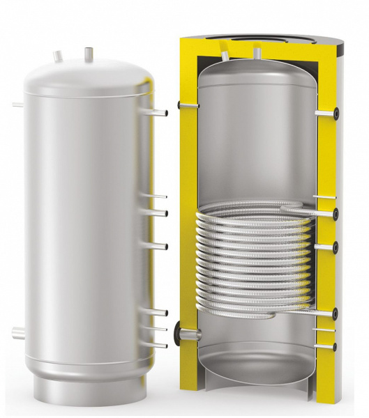 Бойлер 750 л. SOLAR SS S-Tank (ТЭН - опция, бак - нерж.)