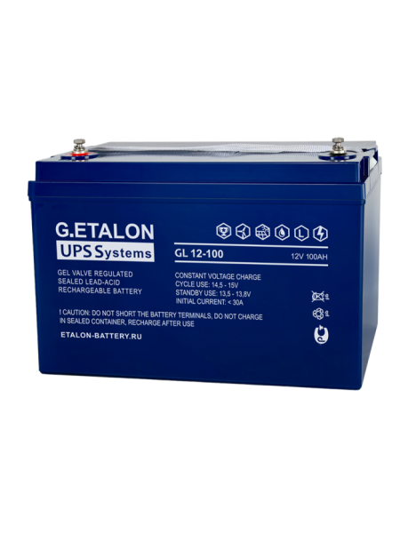 Аккумулятор G.ETALON GL GEL 100 Ач, 12 В