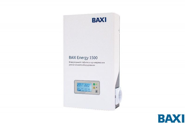 Стабилизатор напряжения инверторный BAXI ENERGY 1500 (1125 Вт)