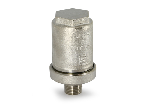 Компенсатор гидроударов 1/2" НР (никел.) UNI-FITT