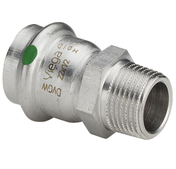 Муфта пресс-Н 22х1" (нерж. сталь) VIEGA