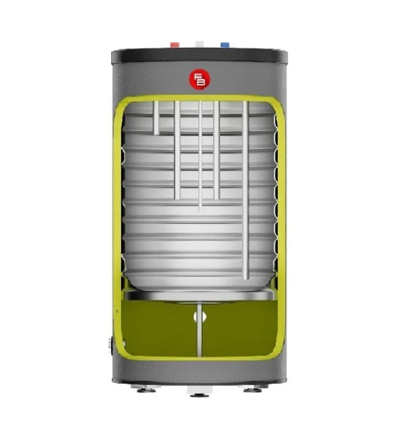 Бойлер 150 л. напольный «бак-в-баке» INOX FB