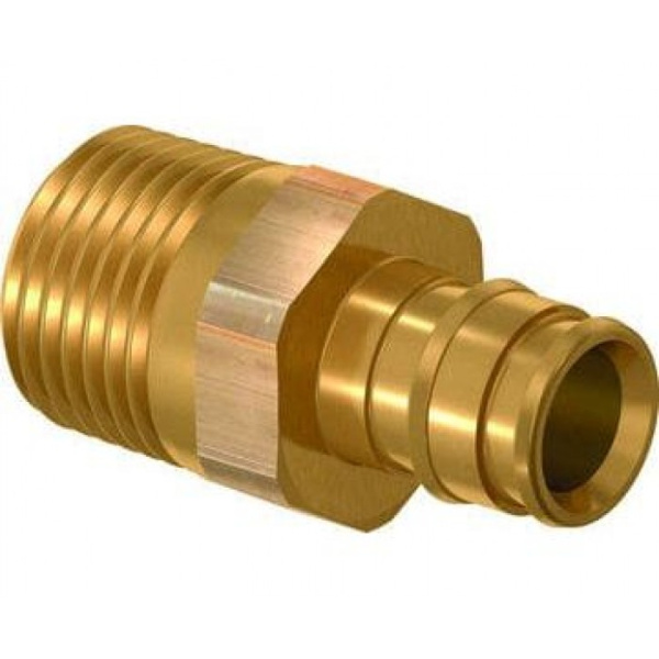 Штуцер НР 20x3/4" (латунь) USYSTEMS