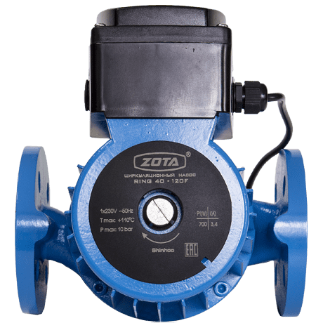 Насос циркул. ZOTA RING 40-160F (1 скорость)