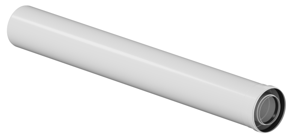 Удлинение конденсационное 80/125 L=1000 мм KRATS