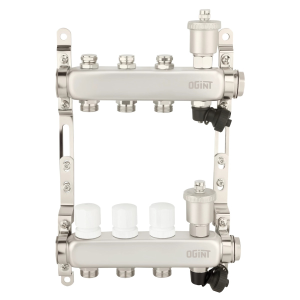 Коллекторная группа (без расходомеров) 10 выходов 1"x3/4"ЕК OGINT