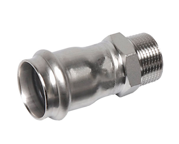 Муфта пресс-Н 28х3/4" (нерж. сталь) 