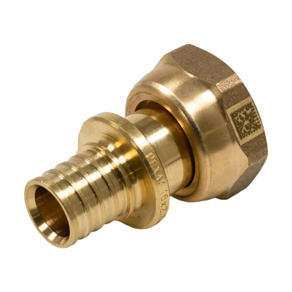 Штуцер 16x1/2" MХ с накидной гайкой REHAU