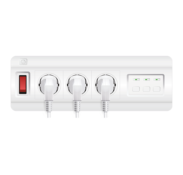 Управляемый блок розеток (GSM/Wi-Fi)