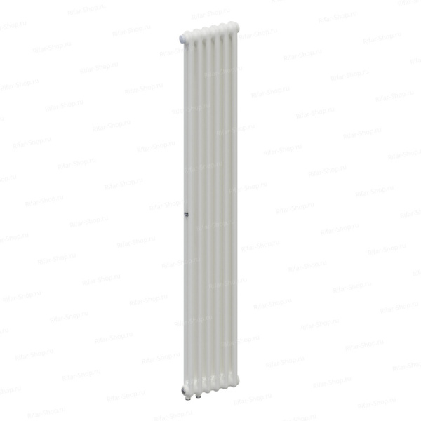 Радиатор стальной трубчатый Rifar TUBOG TUB 2180-06-D1-GR ниж подл. RAL 9005 черный янтарь матовый