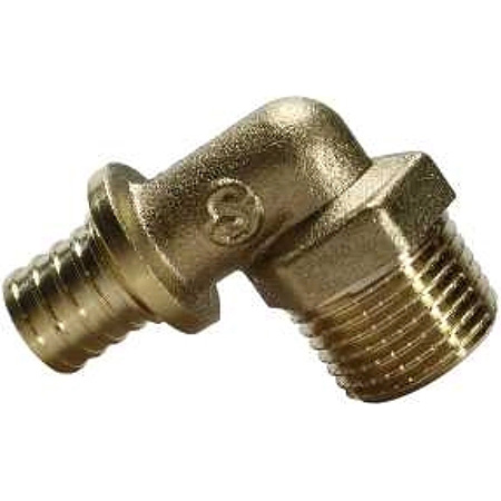 Угольник НР 25(3,5)х3/4" (латунь) SINIKON