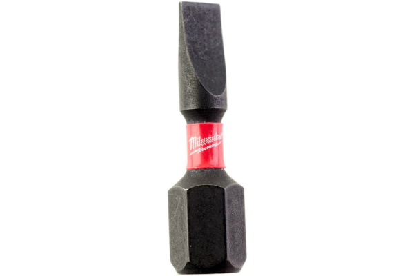 Насадка SHOCKWAVE (2 шт; SL0.6x4.5; 25мм) Milwaukee