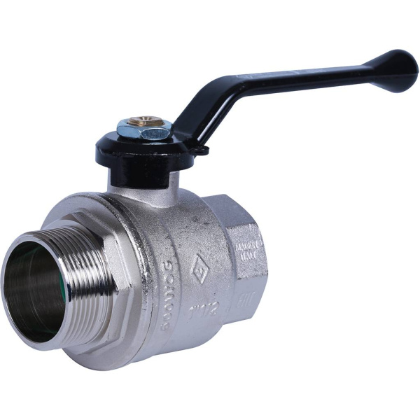 Кран шар.дл.руч. 11/2" ВН черная OREGON BUGATTI