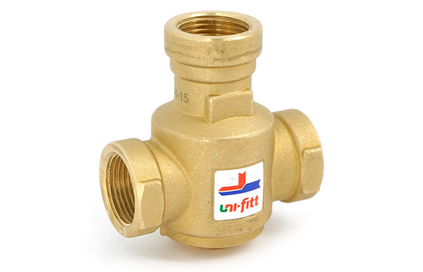 Термосмеситель 1" ВР (9 Kvs, 60˚С) для напольных котлов UNI-FITT