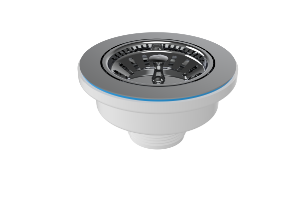 Выпуск для сифона 3 1/2" с винтом 45 мм (для каменной мойки) NOVA Plastic